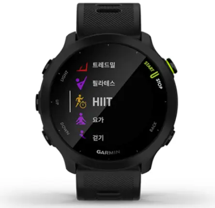 가민-Forerunner-55-10만원대-스마트워치 가민-Forerunner-55-10만원대-스마트워치